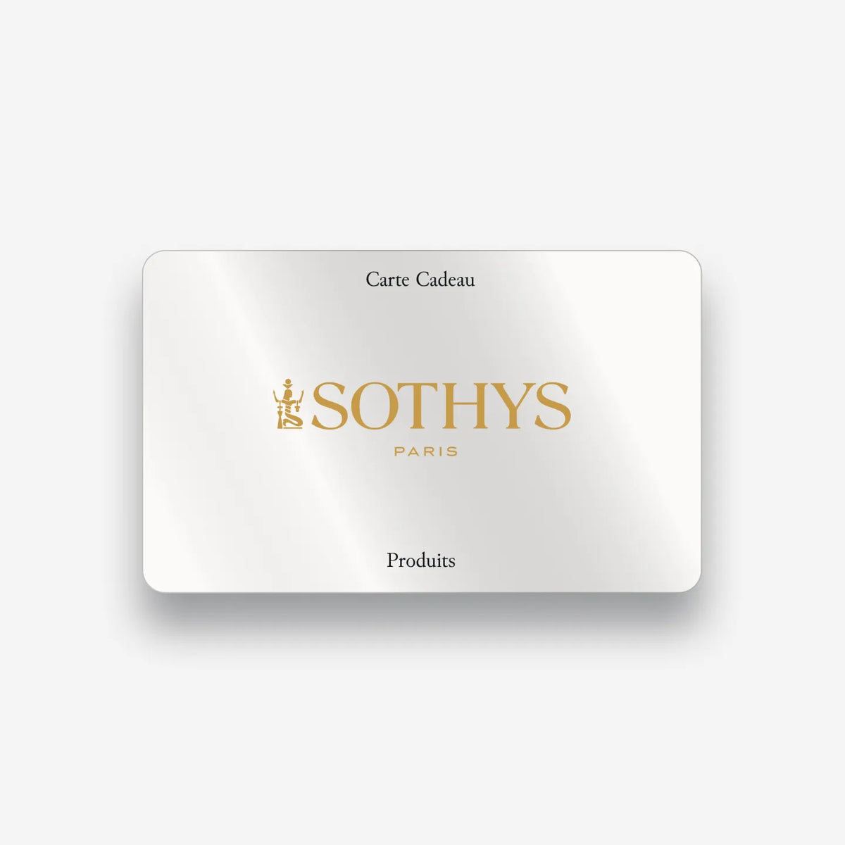 Carte Cadeau Produit