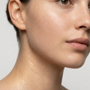 Huile scintillante visage et corps