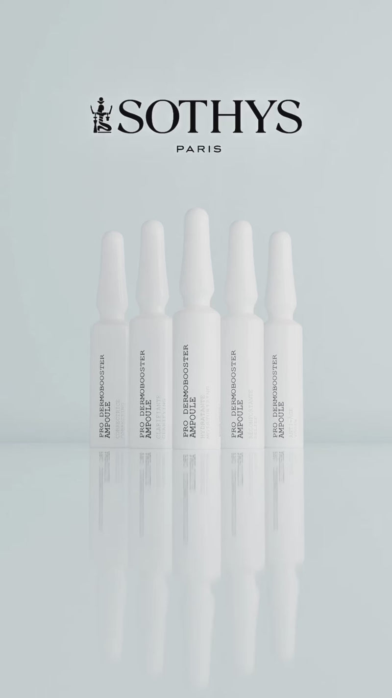 Les ampoules chez Sothys depuis 1947