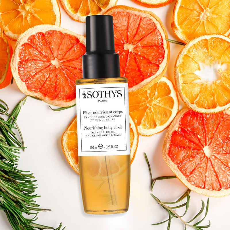 Sothys - Nourishing body elixir - Orange blossom and cedar