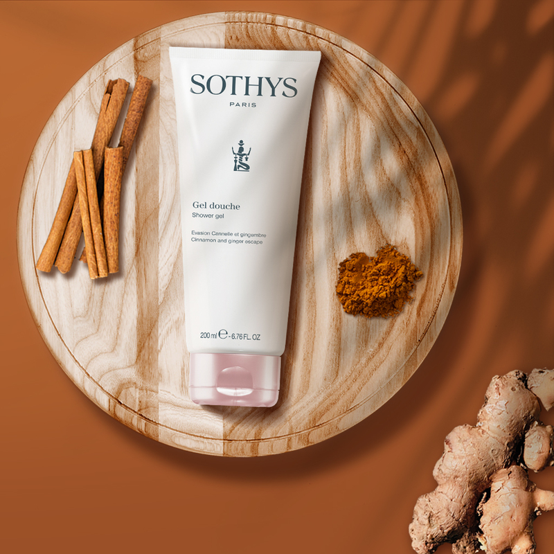 Sothys - Gel douche - Evasion Cannelle et gingembre